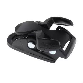 Детали пряжки-паука для роликовых коньков, крепление застежки для коньков для занятий спортом на открытом воздухе black