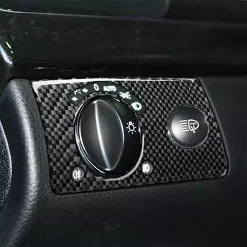 Детали ручки крышки внутренней панели из настоящего переключателя из углеродного волокна