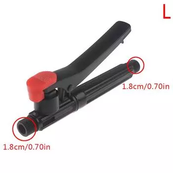 Детали ручки распылителя триггерного пистолета для борьбы с вредителями сорняков садового распылителя воды 18*1.5mm оранжевый