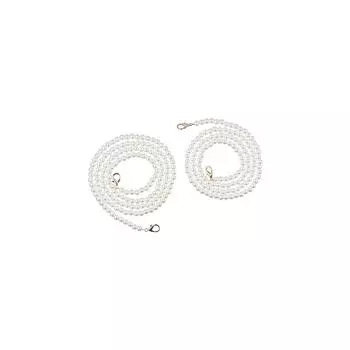 Детали сумки Аксессуар для сумочки Бусины Сумка-тоут Цепь Ручка для кошелька Цепь для сумки с жемчугом Ремешок для сумки с жемчугом 90cm