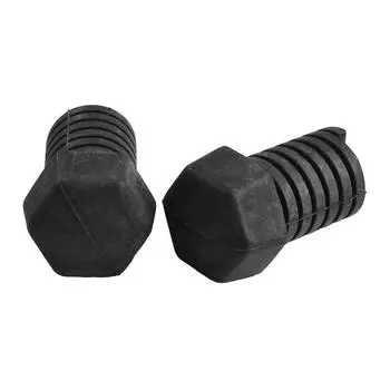 Детали упора капота, комплект для регулировки бампера, пластиковый сменный комплект из 2 шт., практичный для Chrysler для Ram 1995-20 CHINA