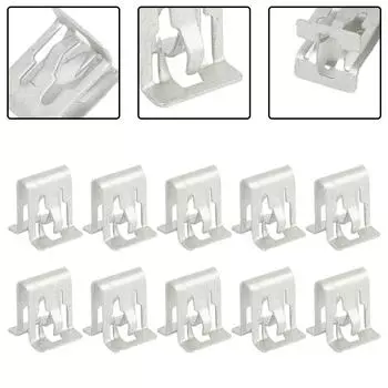 Детали Зажим для крепления Замена Серебряные Автомобильные Аксессуары