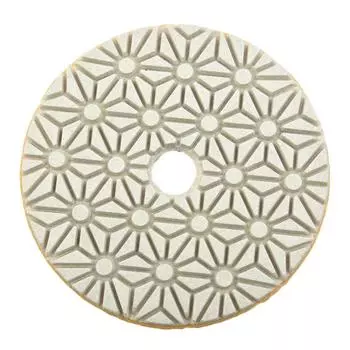 Детализация 1 шт полировальный диск камень терраццо инструмент ультра тонкий влажный сухой 1#/2#/3# зернистость 4 дюйма автомобиль цемент пол бетон