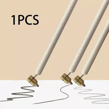 Детализация Жидкая ручка Пишите Краска Наклонная рисование тонких линий White 0.4mm