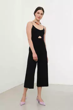 Детализированный комбинезон Rope Hanging Window Black