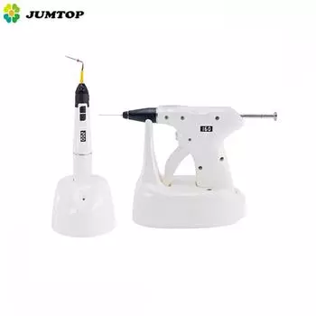Detanl Эндодонтические тепловые пушки Стоматологическая обтурационная ручка Gutta Вешалка Система затвора Температура нагрева Наконечники для стоматолога Оборудование Obturation Pen белый