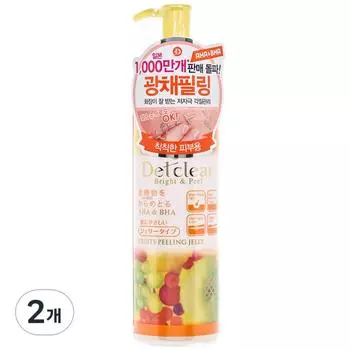 Detclear Peeling Gel Mix Fruit, 180 мл, 2 шт.
