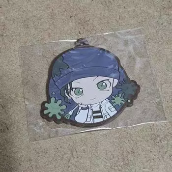 Detective Conan Bath Powder Rubber Mascot Lee Sang-yoon Acai Shuichi