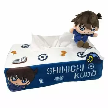 Detective Conan Premium Tissue Box Cover Total length 35cm x 15cm Vol.2 approx. (Shinichi Kudo)