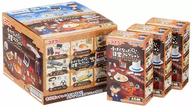 Detective Conan Smaller Everyday Collection BOX products 1BOX 8 штук, всего 8 видов
