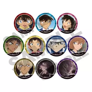 Detective Conan Trading Can Badge 1BOX Approximately H92 x W75 x D95mm Acrylic Crack s vol.5
