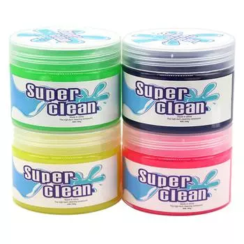 Детейлинг Грузовик Очистка Осадка Мягкий гель для чистки клавиатуры 100мл 7x7x5cm синий