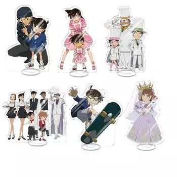 Детектив Конан, аниме-фигурка, акриловые модели, Джимми Кудо, Рэйчел Мур, аниме-фигурка, фигурные модели на подставке, акриловые украшения, игрушки 1