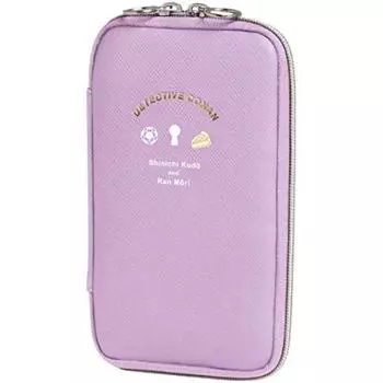 Детектив Конан Мульти Смарт Пенал Шиничи Ран Крэк фиолетовый