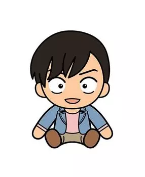 Детектив Конан Sega Lucky Lottery Online Conan Cafe B Prize Плюшевая игрушка Ватару Такаги Детектив - ПОЛИЦИЯКАФЕТЕРИЙ-