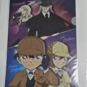 Детектив Конан Ясное Дело Джин Вермут Хайбара Куротецу Эо-Ён