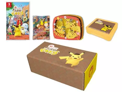 Детектив Пикачу вернулся Переключить предмет Pikachu Paper Theater - + (включает в себя случай)