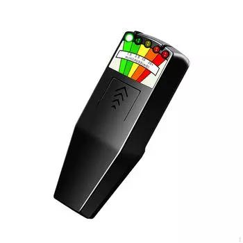 Детектор электромагнитного поля, измеритель ЭМП, цифровой тестер для домашнего офиса чёрный