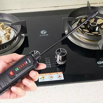 Детектор горючего газа, детектор утечки газа, определение местоположения утечки природного газа, тестер счетчика со звуковым и световым сигналом HT66