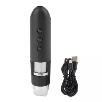 Детектор кожи головы, увеличение 800X, четкие изображения, подключение по WiFi, анализатор здоровья волосяных фолликулов