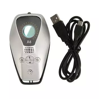 Детектор подслушивающих устройств Регулируемая чувствительность Предотвращение скрытого прослушивания Портативная камера