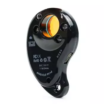 Детектор скрытой камеры-шпион-искатель Антишпионский детектор Факела Противоразведка чёрный