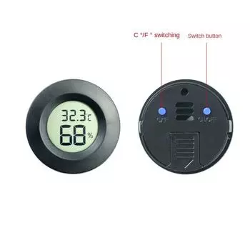 Детектор Термометр Цифровые Термометры Холодная Температура Термогигрометр Холодильник Тестер Комнатный Датчик Станция Погода красный