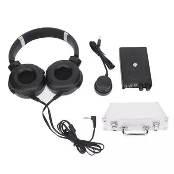 Детектор утечки воды в трубах, 4-скоростной, регулируемый, ручной, подземный, для контроля воды в трубах, напольных стоках