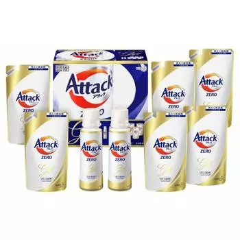 [Detergent Gift] Attack ZERO 400g x 1 bottle Refill 360g x 6 bags (Antibacterial + Plus Prevents room drying odor for 24 hours)