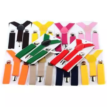 Дети Дети Мальчики Девочки Малышей Клипсы Подтяжки Эластичные Регулируемые Подтяжки none