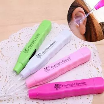 Дети Детская мода Светодиодный светильник для удаления серы в ушах Быстрая очистка Безопасный безболезненный очиститель