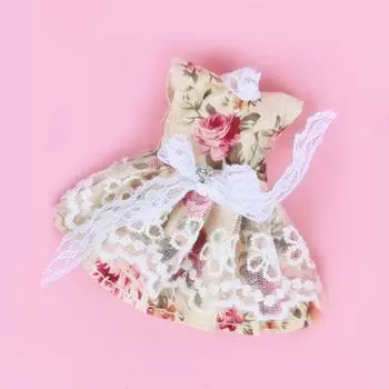 Дети DIY Девочки Высококачественные Одевалки 7 Стилей Можно Одеть Новые Кукольные Одежды 16 см Кукла/1/8 Кукла BJD 6