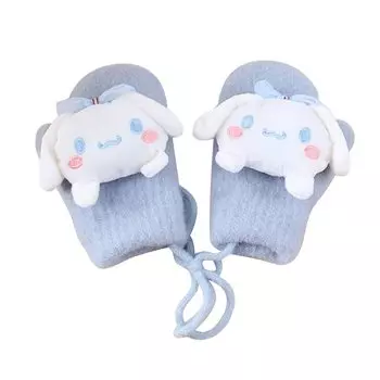 Дети Для Sanrio Холодный Переход Переход Переход [Kingsiely] Перчатки, Детские варежки, Перчатки, Вязаные, Пушистые, Младенцы, Милые, Мальчики, Девочки, Защита,