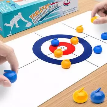 Дети Головоломка досуг Игрушки Настольный хоккей Настольный метание Семейные посиделки Сухая земля Керлинг Родитель-ребенок Интерактивная игрушка как