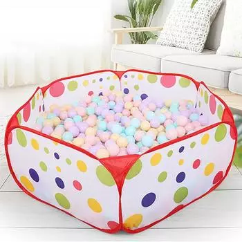 Дети играют в палатке, мяч для малышей, океанский бассейн, детский манеж для ползания