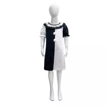 Дети Призрачные Клоуны Возвращаются к Жизни Косплей Костюмы Косплей HarleyCircus Хэллоуин 110 чёрный