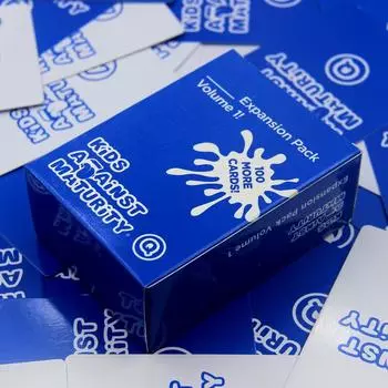 Дети против зрелости + Дополнение, том 1. Веселая семейная игра, в которой быть худшим — значит лучшим.