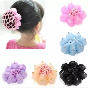 Дети Танец Танцевальное Представление Профессиональные Головные Цветочные Украшения Головной Цветок Исполнительские Ювелирные Изделия Головной Цветок фиолетовый