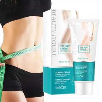 Детокс крем для похудения антицеллюлитный пупок тонкий пластырь вес крем для тела сжигание жира эффективный L C0Z0 60g-1pcs