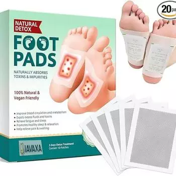 Детокс-пластыри для ног, безболезненные подушечки для ног для снятия стресса и сна, (ПРОДУВКИ DETOX PAD K 20)