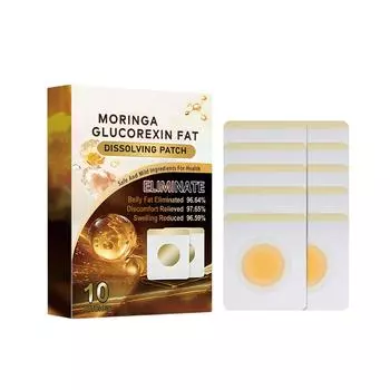 Detoxifying Health Patch, Slimming Patch, Potbelly Slimming Patch, Promoting Circulation, Detoxifying And Slimming, Navel Patch, Healthy Slimming. One Size белый
