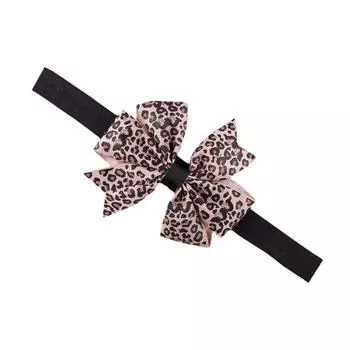 Детская эластичная повязка для волос с бантом для принцессы для маленьких девочек