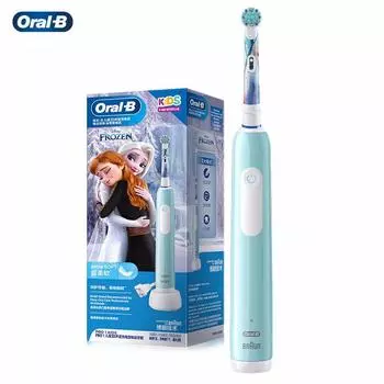 Детская электрическая зубная щетка Oral B Pro 1 Professional для детей от 8 лет в период замены зубов