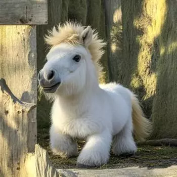 Детская электронная плюшевая игрушка пони, ходячая интерактивная лошадка, мягкая игрушка для малышей, мальчиков и девочек, образовательная игрушка-симулятор в виде животного кофейный