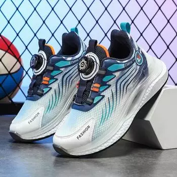 Детская амортизирующая износостойкая модная и модная обувь для спорта и отдыха, кроссовки для папы 27 чёрный