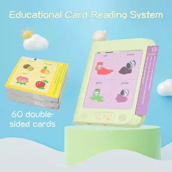 Детская английская машинка для обучения письму и рисованию, портативное обучающее устройство для разноцветный