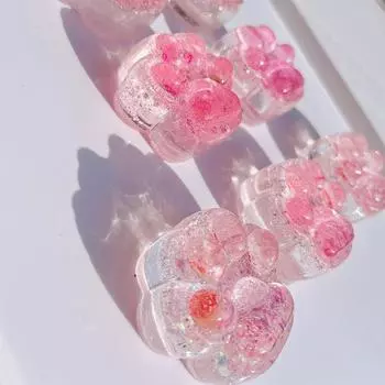 Детская антистрессовая мягкая Tpr медленно отскакивающая блестка мальтоза щипковая игрушка снятие стресса эластичная клубника кошачий коготь декомпрессионные игрушки A1