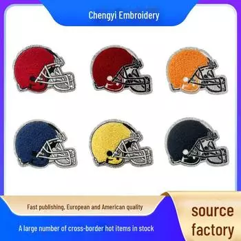 Детская аппликация в виде бабочки из мультфильма для одежды, полотенец и шапок Helmets - 4