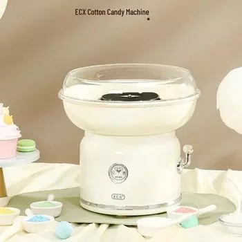 Детская автоматическая машина для приготовления сладкой ваты ECX — креативное, красочное домашнее использование