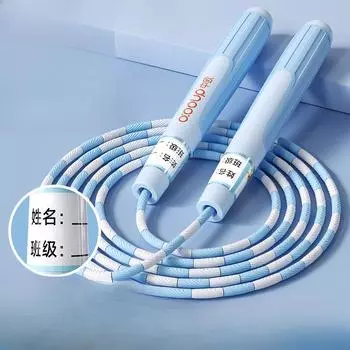 Детская бамбуковая скакалка для учащихся начальной школы, вступительных экзаменов в среднюю школу, спортивная скакалка для фитнеса MA-01 Бамбуковая скакалка